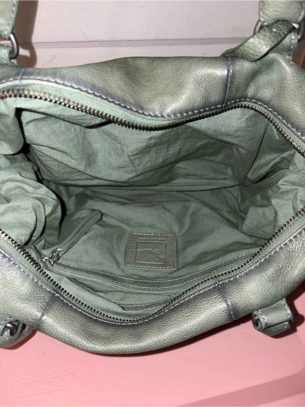 We The Free Baby Emerson Tote Bag Secret Sage NWOT